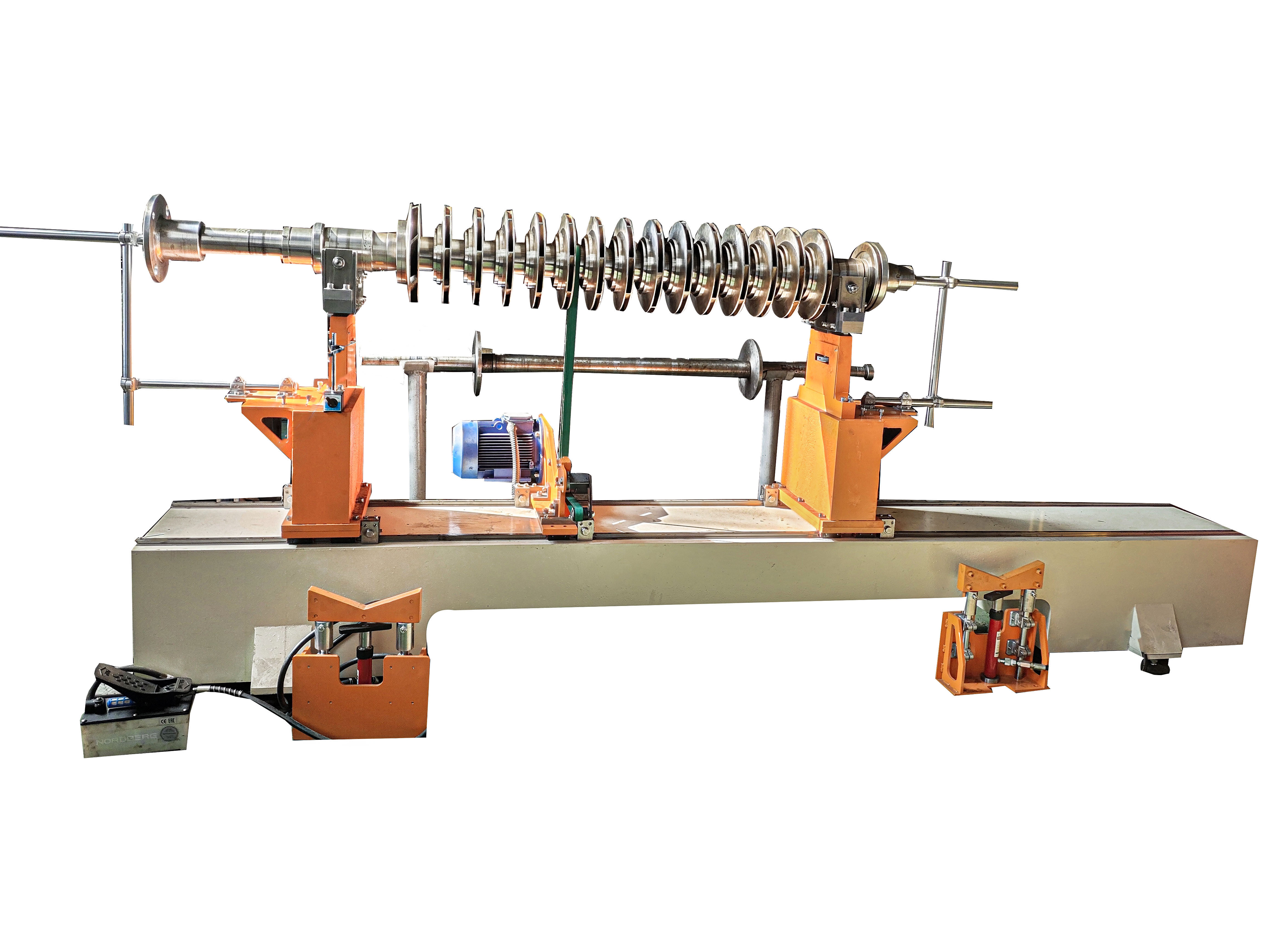 Балансировочный станок ТБ 500 для балансировки роторов весом до 300 кг производства Технобаланс Балансировочный станок ТБ 500 для балансировки роторов весом до 300 кг производства Технобаланс